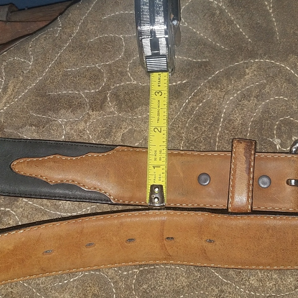Two Leather Belts - image 4